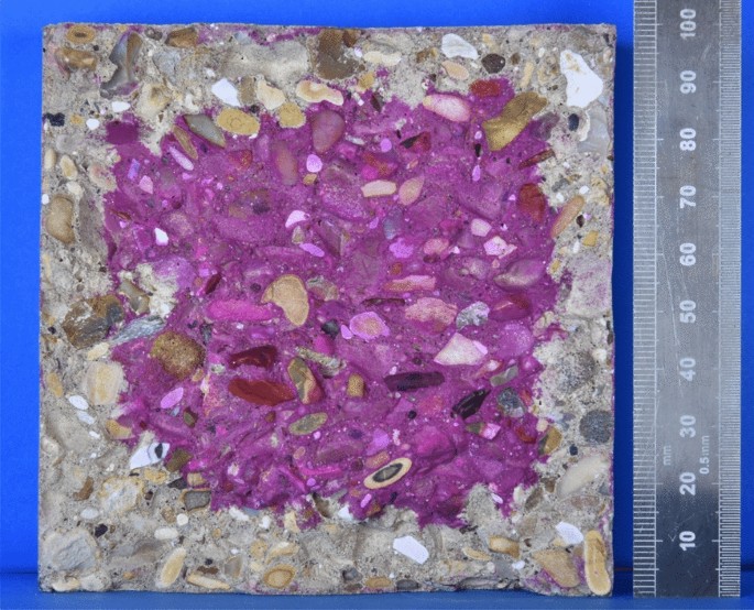 آزمایش تعیین عمق کربناتاسیون بتن — روش‌ها، شرح آزمون، مزایا، کاربردها، استانداردها