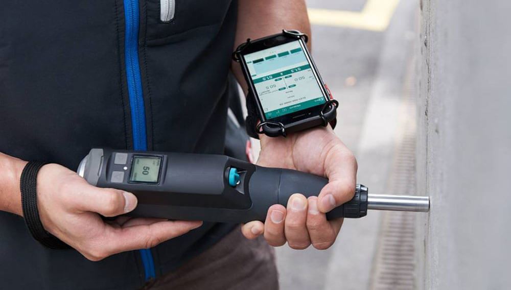 انجام آزمایش چکش اشمیت   